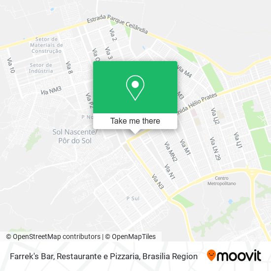 Farrek's Bar, Restaurante e Pizzaria map