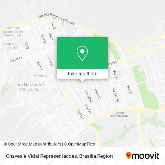 Chaves e Vidal Representacoes map