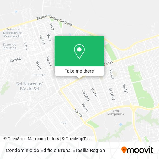 Condominio do Edificio Bruna map