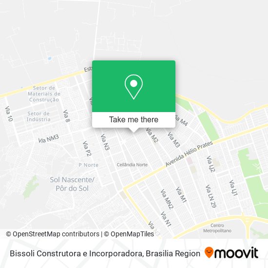 Bissoli Construtora e Incorporadora map