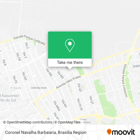 Coronel Navalha Barbearia map