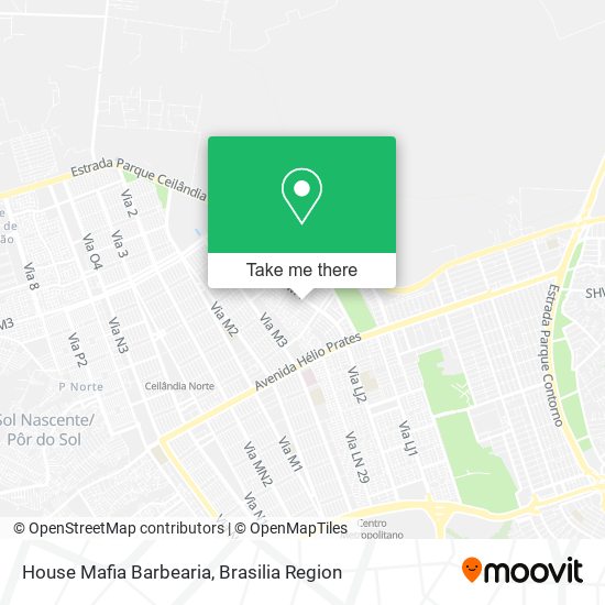 House Mafia Barbearia map
