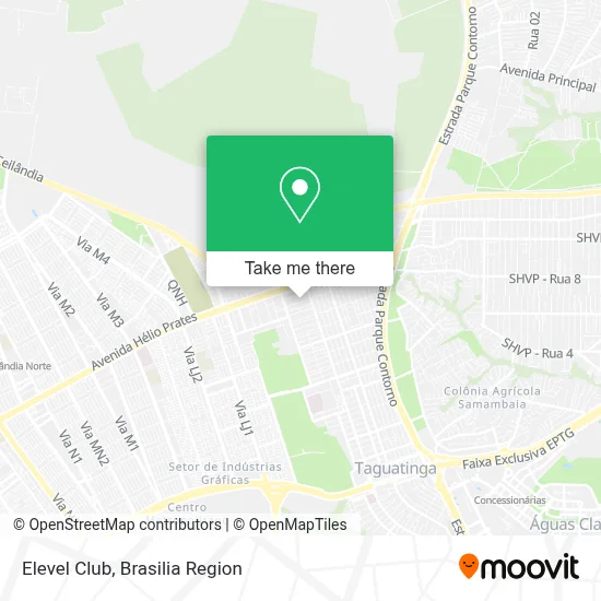 Elevel Club map