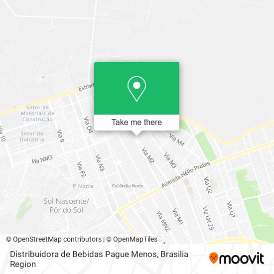 Distribuidora de Bebidas Pague Menos map