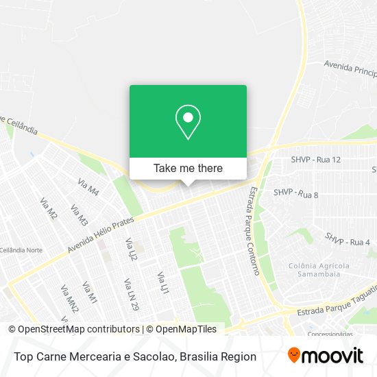 Top Carne Mercearia e Sacolao map