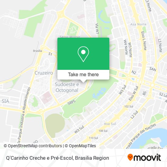 Q'Carinho Creche e Pré-Escol map