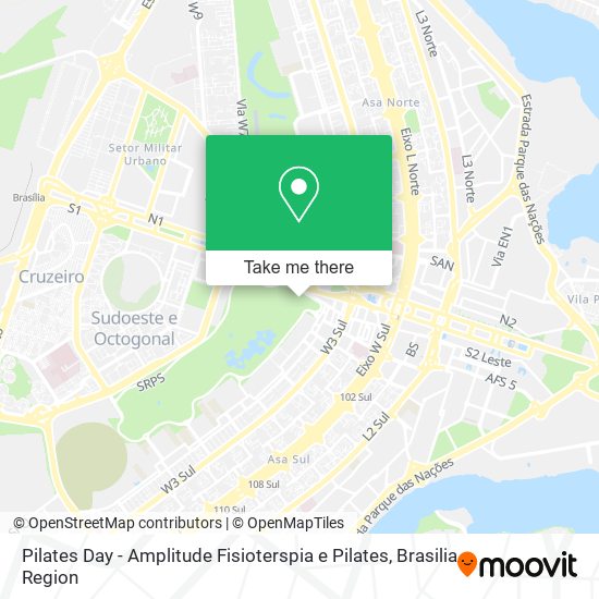 Pilates Day - Amplitude Fisioterspia e Pilates map