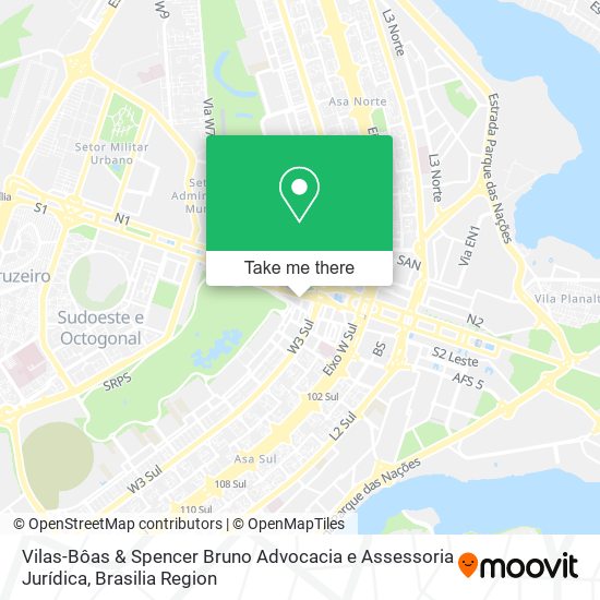 Vilas-Bôas & Spencer Bruno Advocacia e Assessoria Jurídica map