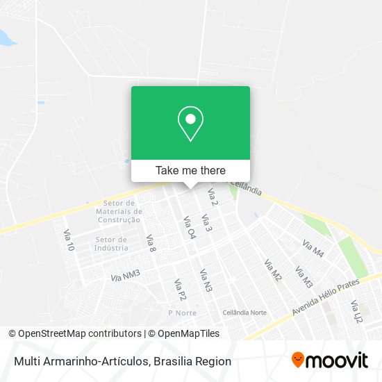 Multi Armarinho-Artículos map