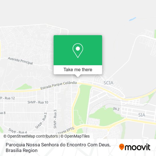 Paroquia Nossa Senhora do Encontro Com Deus map