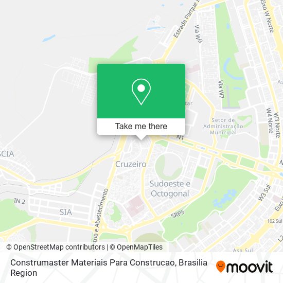 Construmaster Materiais Para Construcao map