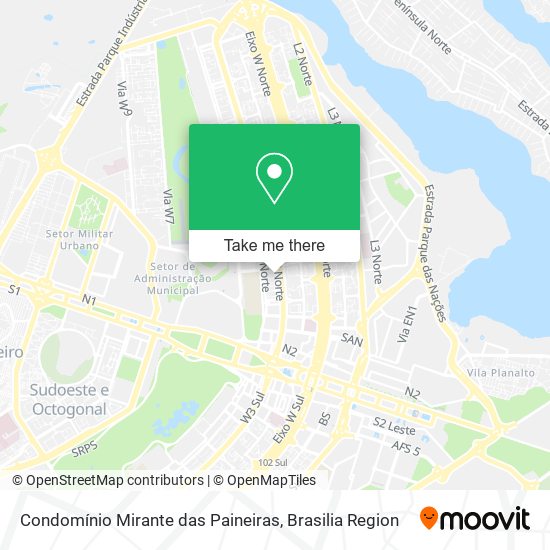Condomínio Mirante das Paineiras map