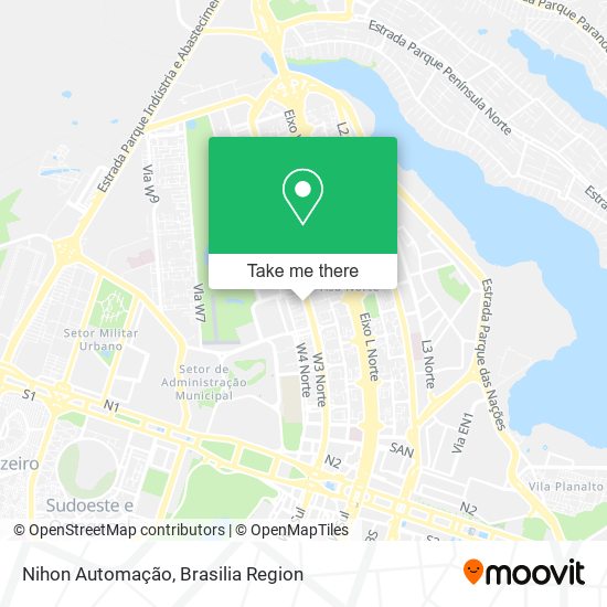 Nihon Automação map