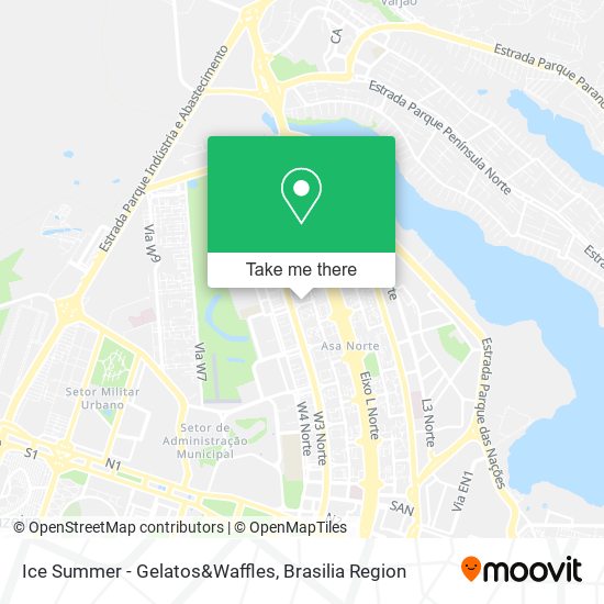 Ice Summer - Gelatos&Waffles map