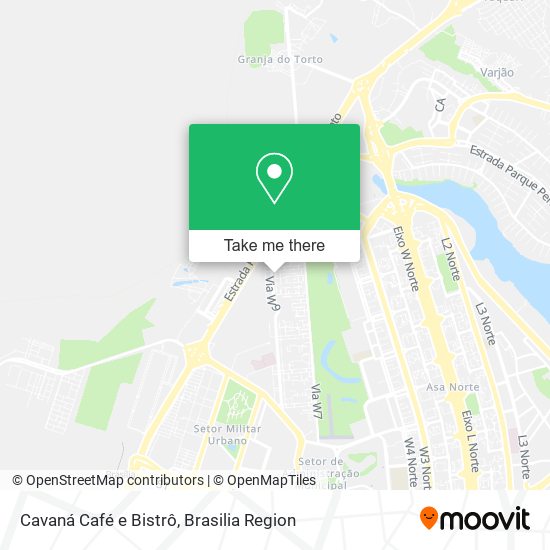 Cavaná Café e Bistrô map