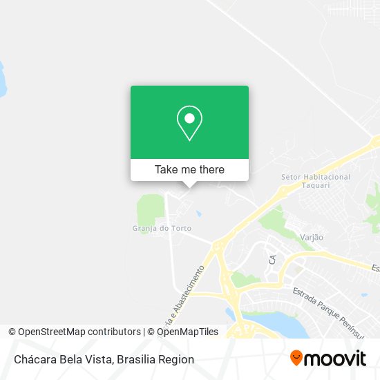 Chácara Bela Vista map
