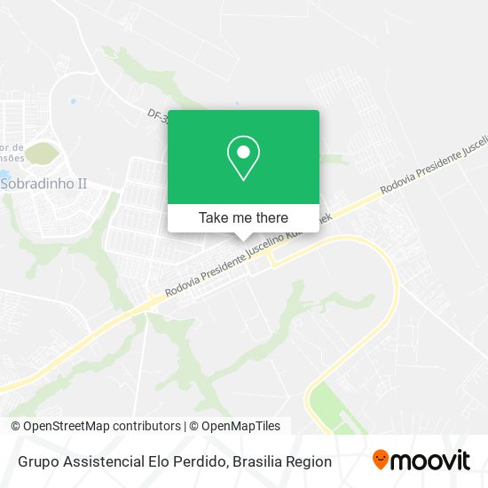 Grupo Assistencial Elo Perdido map