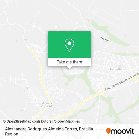 Alessandra Rodrigues Almeida Torres map