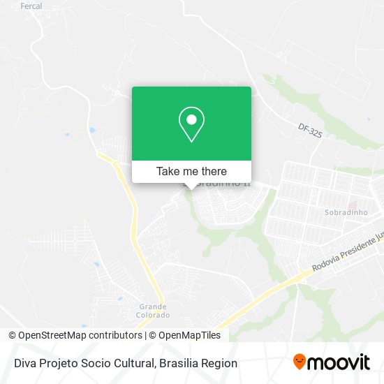 Diva Projeto Socio Cultural map