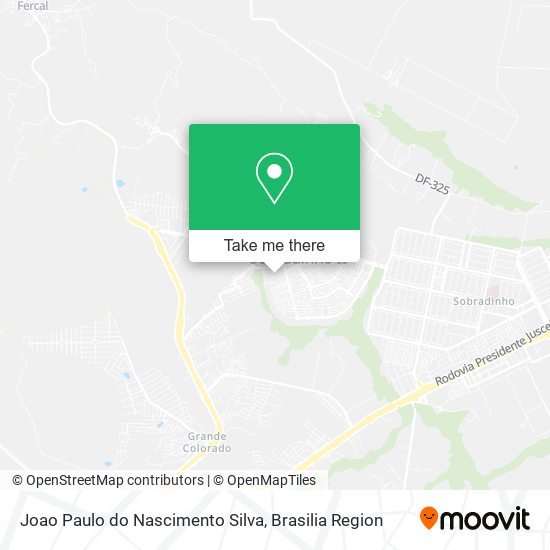 Joao Paulo do Nascimento Silva map