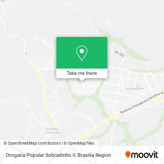 Drogaria Popular Sobradinho II map