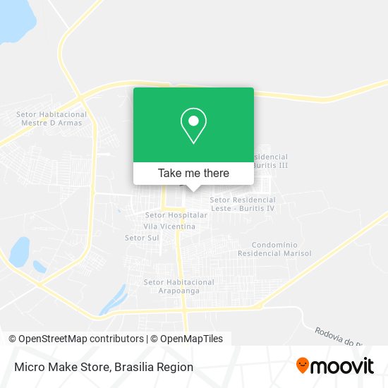 Mapa Micro Make Store