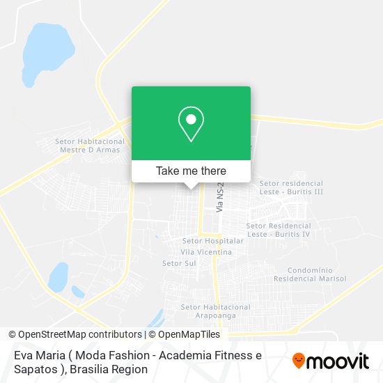 Mapa Eva Maria ( Moda Fashion - Academia Fitness e Sapatos )