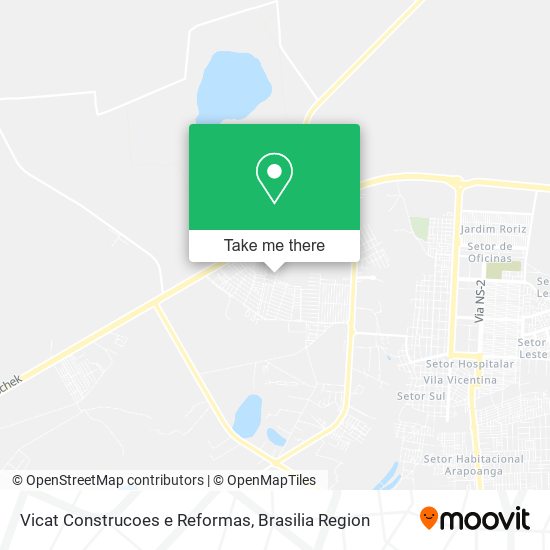 Vicat Construcoes e Reformas map