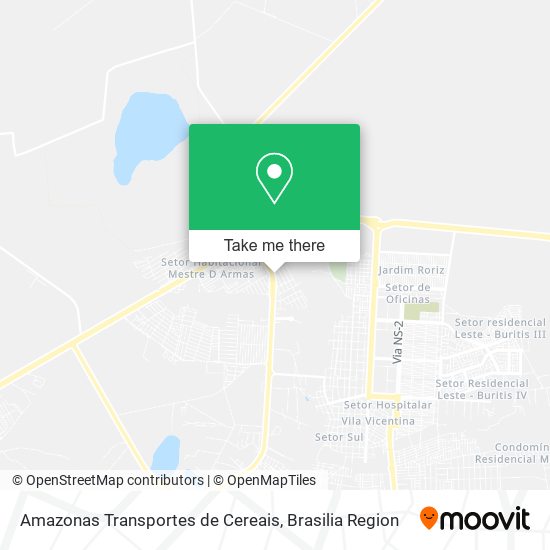 Amazonas Transportes de Cereais map