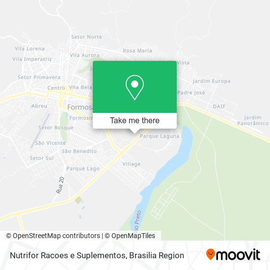 Nutrifor Racoes e Suplementos map