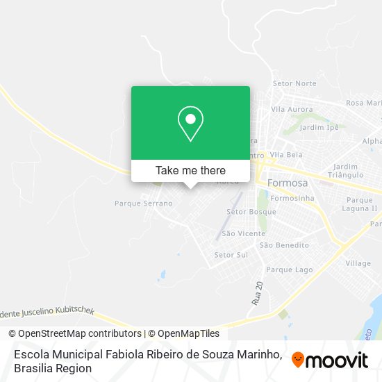 Escola Municipal Fabiola Ribeiro de Souza Marinho map