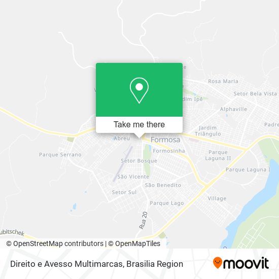 Direito e Avesso Multimarcas map