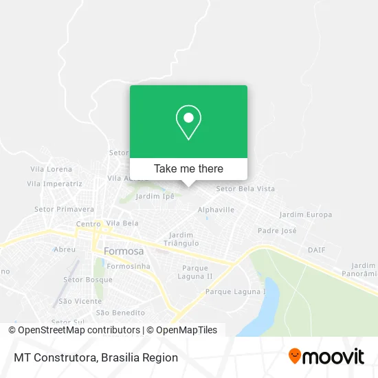 MT Construtora map