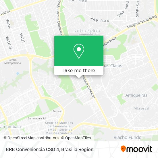 BRB Conveniência CSD 4 map