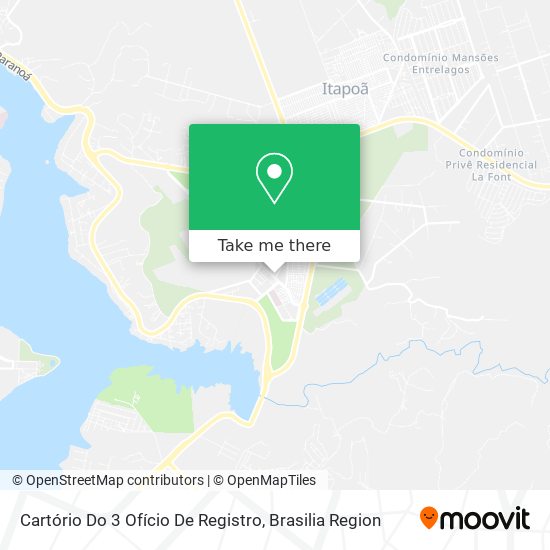 Cartório Do 3 Ofício De Registro map