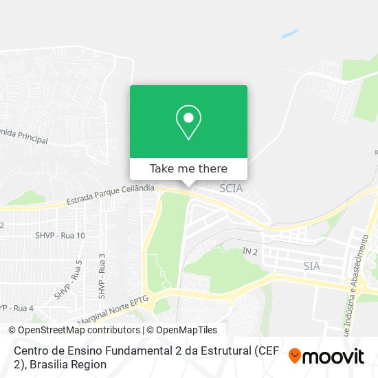 Centro de Ensino Fundamental 2 da Estrutural (CEF 2) map