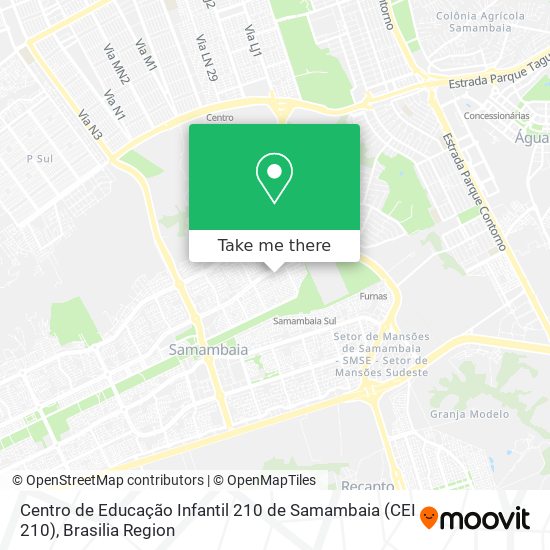 Centro de Educação Infantil 210 de Samambaia (CEI 210) map