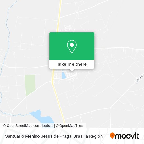 Santuário Menino Jesus de Praga map