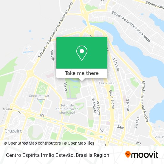Centro Espírita Irmão Estevão map