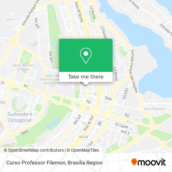 Curso Professor Filemon map