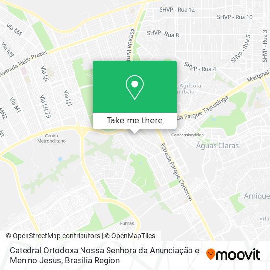 Catedral Ortodoxa Nossa Senhora da Anunciação e Menino Jesus map
