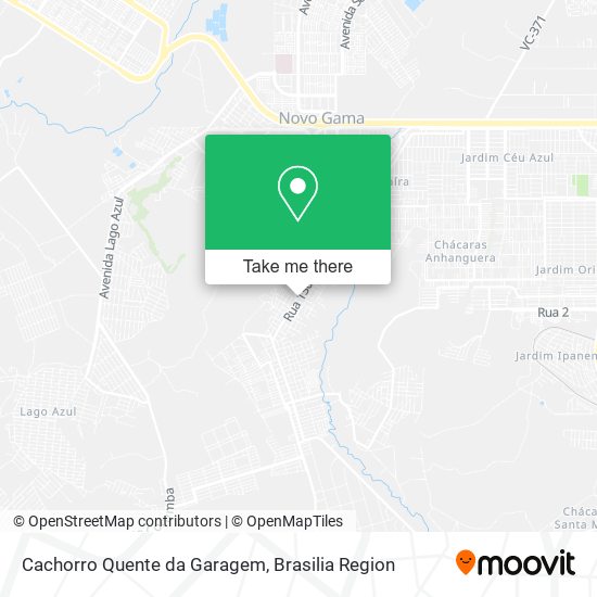 Cachorro Quente da Garagem map