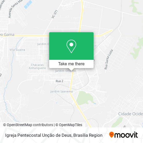 Igreja Pentecostal Unção de Deus map