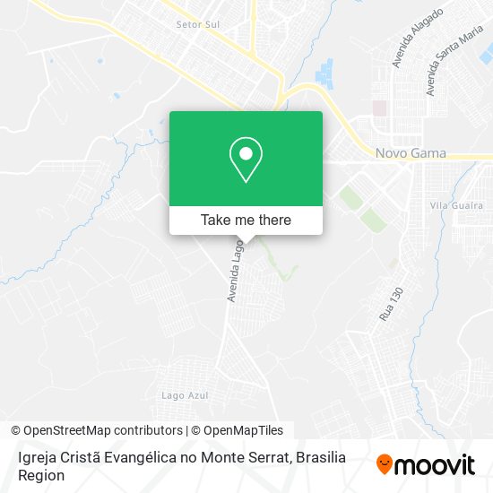 Igreja Cristã Evangélica no Monte Serrat map
