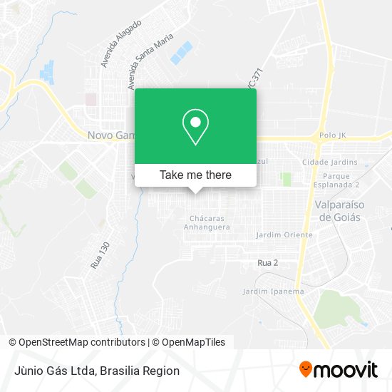 Jùnio Gás Ltda map