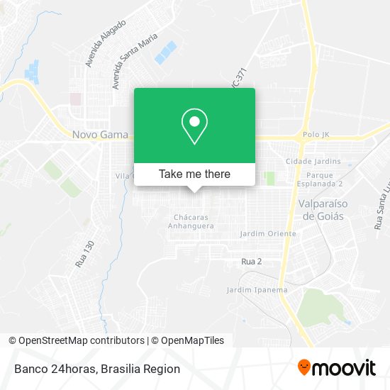 Banco 24horas map