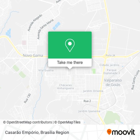Casarão Empório map