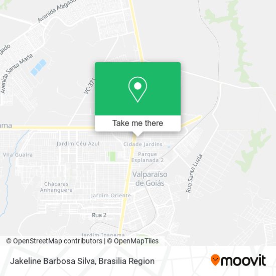 Jakeline Barbosa Silva map