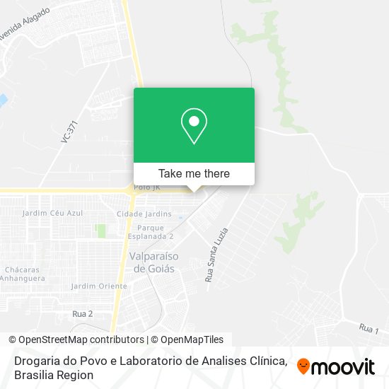 Drogaria do Povo e Laboratorio de Analises Clínica map