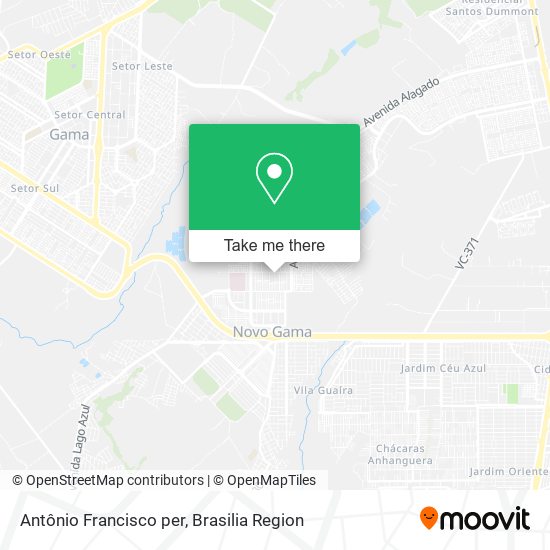 Antônio Francisco per map